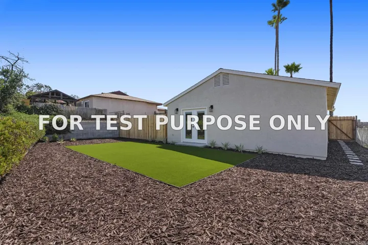 Demo/Test Data 5612 Zircon, San Diego, CA 92114