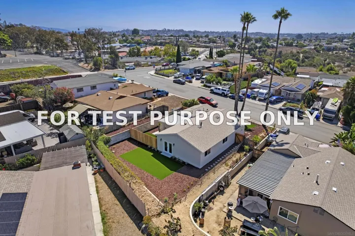 Demo/Test Data 5612 Zircon, San Diego, CA 92114