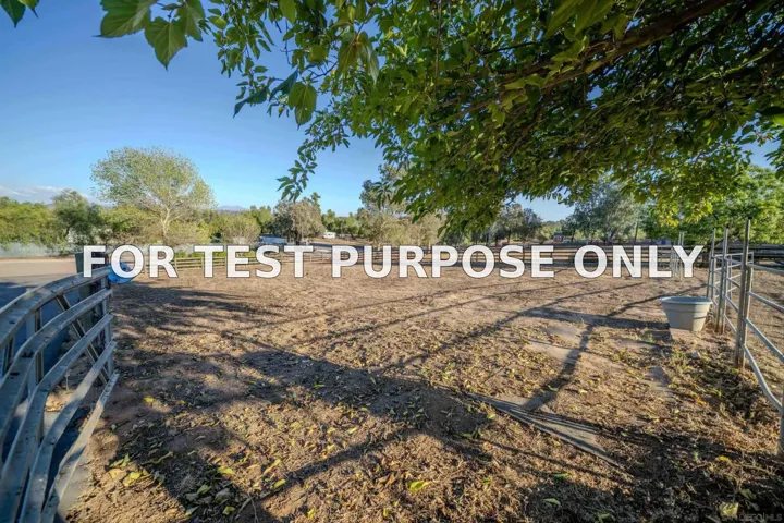 Demo/Test Data 526 Brazos St., Ramona, CA 92065