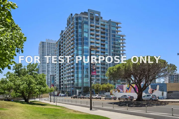 Demo/Test Data 1080 Park Blvd Unit 1802, San Diego, CA 92101