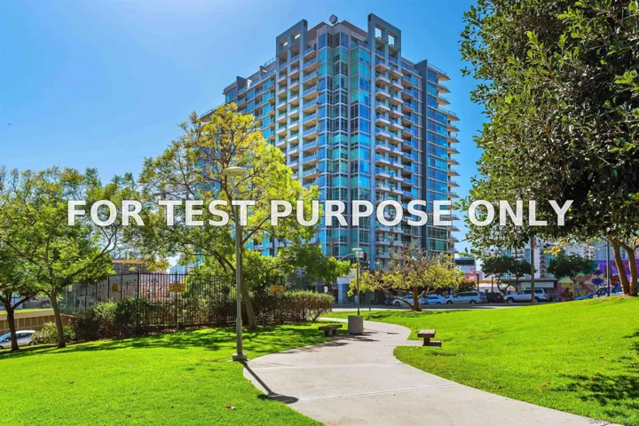 Demo/Test Data 1080 Park Blvd Unit 1802, San Diego, CA 92101