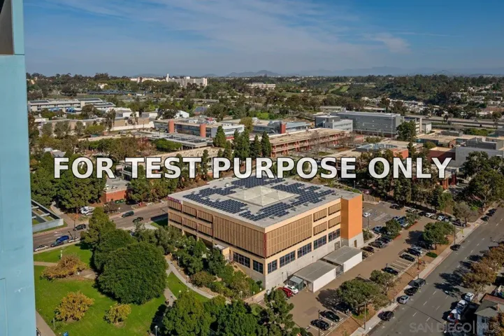 Demo/Test Data 1080 Park Blvd Unit 1802, San Diego, CA 92101