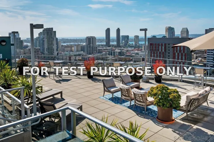 Demo/Test Data 1080 Park Blvd Unit 1802, San Diego, CA 92101