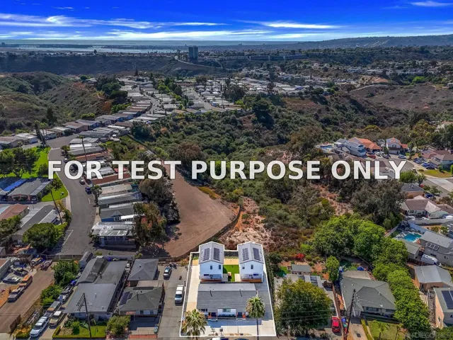 Demo/Test Data 2868-70 Preece St, San Diego, CA 92111