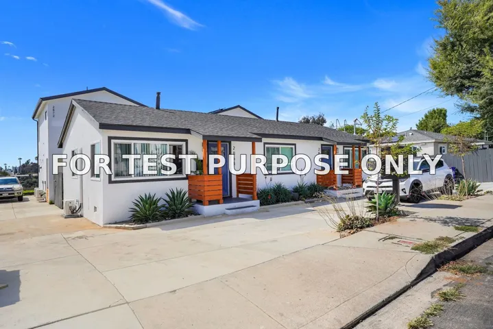 Demo/Test Data 2868-70 Preece St, San Diego, CA 92111