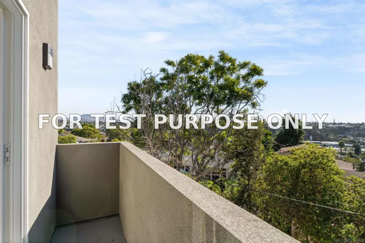 Demo/Test Data 6283 Lorca Drive, San Diego, CA 92115