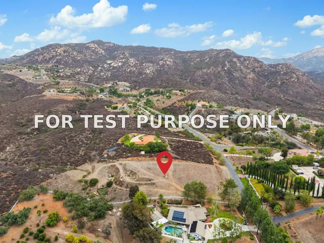 Demo/Test Data 0 Priscilla Dr Unit 0, Jamul, CA 91935