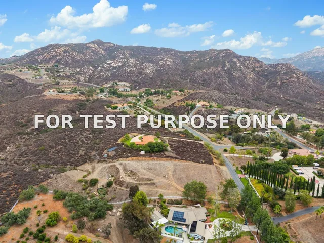 Demo/Test Data 0 Priscilla Dr Unit 0, Jamul, CA 91935