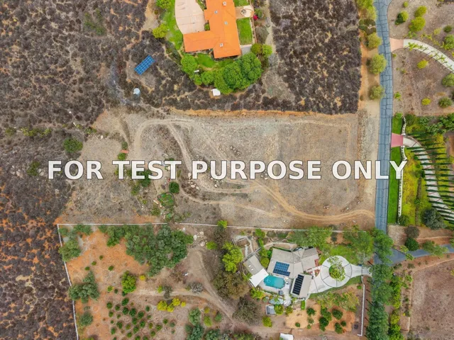 Demo/Test Data 0 Priscilla Dr Unit 0, Jamul, CA 91935