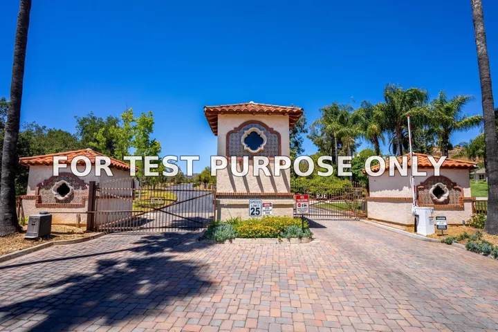 Demo/Test Data 0 Priscilla Dr Unit 0, Jamul, CA 91935