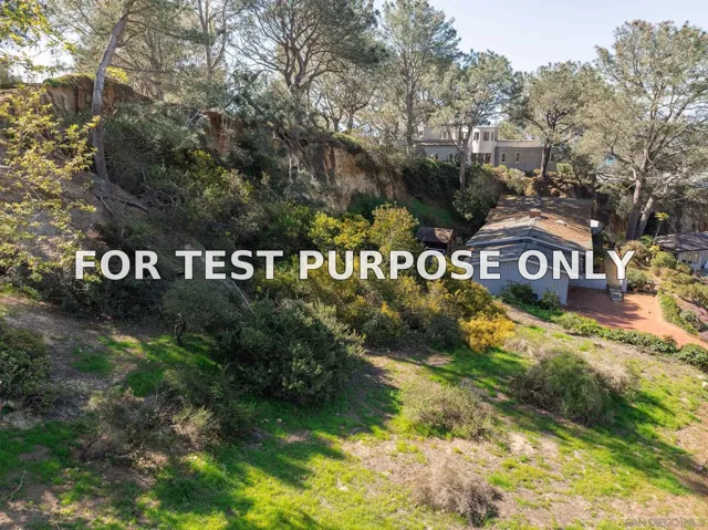 Demo/Test Data 00000 Hidden Pines, Del Mar, CA 92014