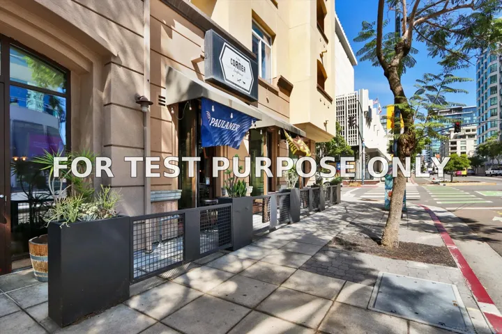 Demo/Test Data 2400 5th Ave Unit 326, San Diego, CA 92101