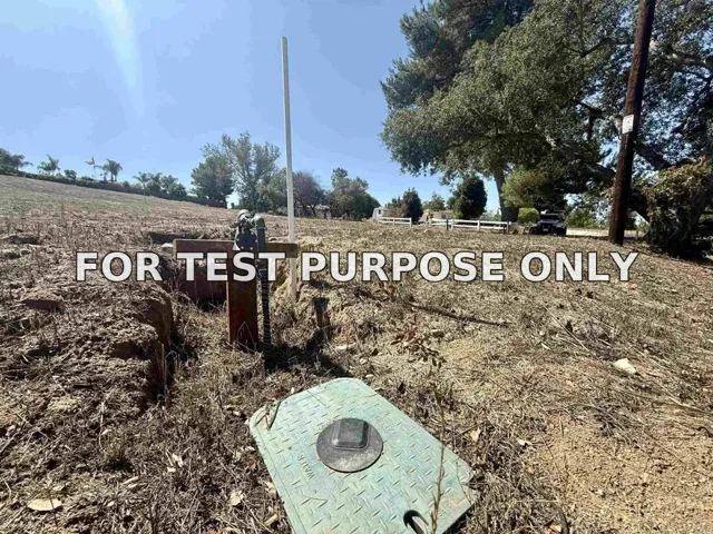 Demo/Test Data 1851 E Mission, Fallbrook, CA 92028