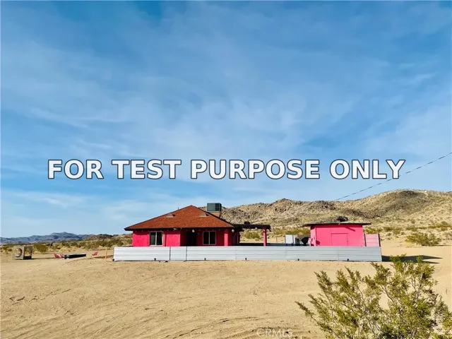 Demo/Test Data 2884 Fortuna, Landers, CA 92285