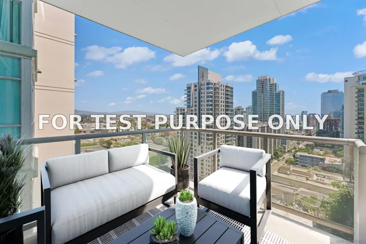 Demo/Test Data 850 Beech Street Unit 1503, San Diego, CA 92101