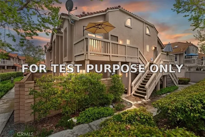 Demo/Test Data 28871 Canyon Point, Lake Forest, CA 92679