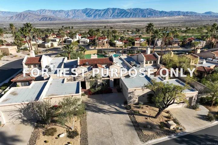 Demo/Test Data 1921 Desert Vista Terrace, Borrego Springs, CA 92004