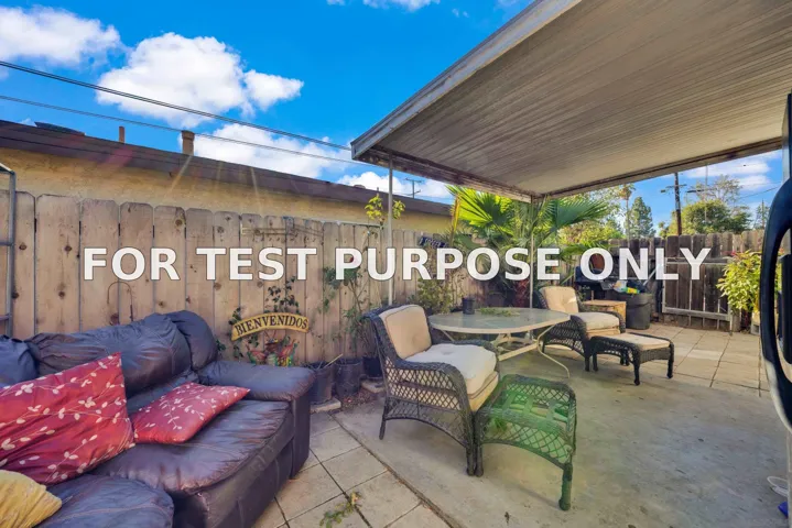 Demo/Test Data 153-57 E E 14th Ave, Escondido, CA 92025
