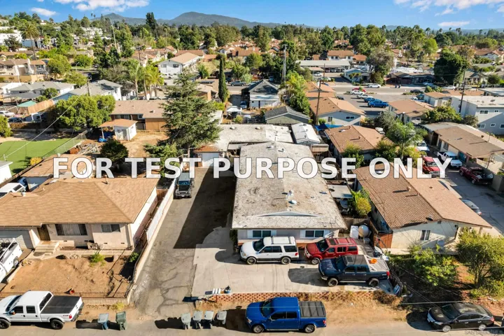 Demo/Test Data 153-57 E E 14th Ave, Escondido, CA 92025