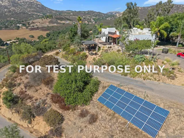 Demo/Test Data 18629 Quail Trail Dr, Jacumbo, CA 91935