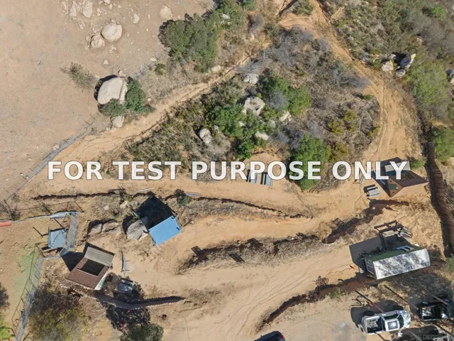 Demo/Test Data 18629 Quail Trail Dr, Jacumbo, CA 91935