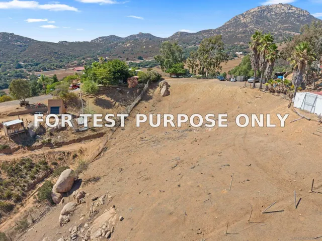 Demo/Test Data 18629 Quail Trail Dr, Jacumbo, CA 91935
