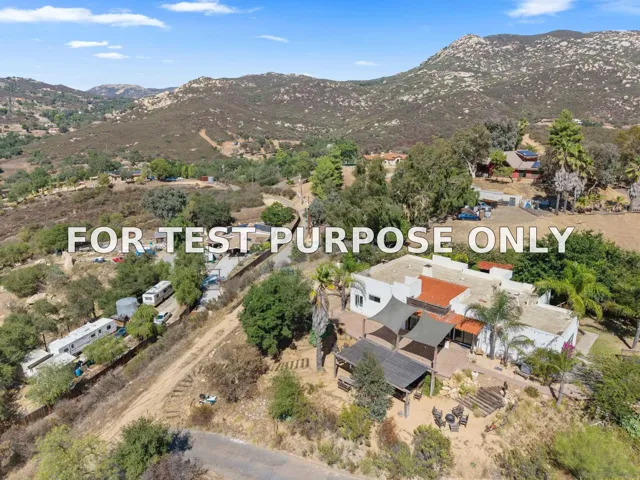 Demo/Test Data 18629 Quail Trail Dr, Jacumbo, CA 91935