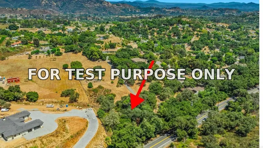 Demo/Test Data 0 Jesmond Dene, Escondido, CA 92026