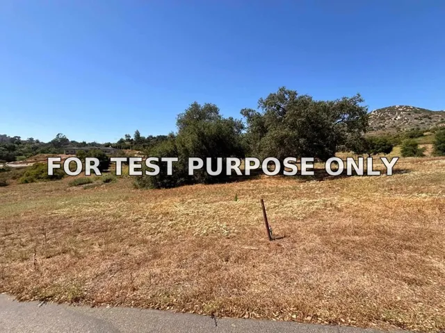 Demo/Test Data 0 Jesmond Dene, Escondido, CA 92026