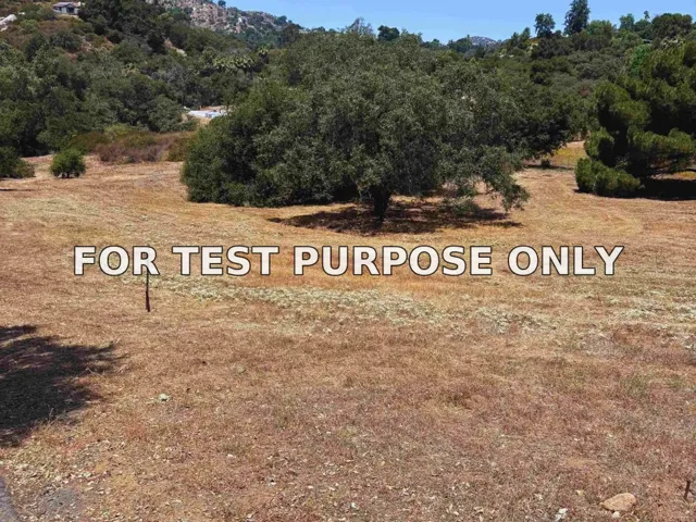 Demo/Test Data 0 Jesmond Dene, Escondido, CA 92026