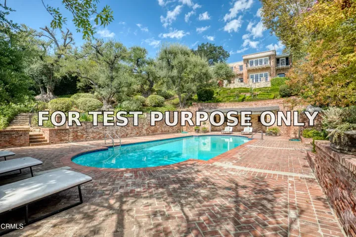 Demo/Test Data 1220 Hillcrest Avenue, Pasadena, CA 91106
