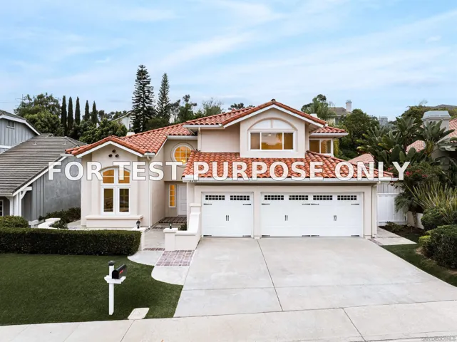 Demo/Test Data 4436 Heritage Glen, San Diego, CA 92130