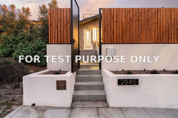Demo/Test Data 2945-47 B St, San Diego, CA 92102