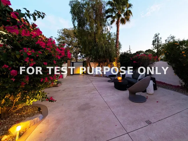Demo/Test Data 102 Mission Lake Way, Rancho Mirage, CA 92270