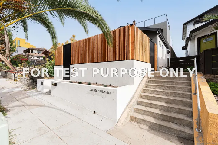 Demo/Test Data 2945 B St, San Diego, CA 92102