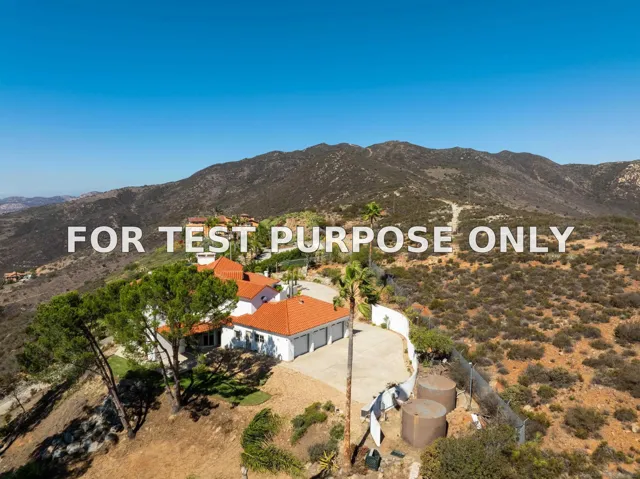 Demo/Test Data 4029 Alta Loma Dr, Jamul, CA 91935