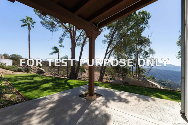 Demo/Test Data 4029 Alta Loma Dr, Jamul, CA 91935