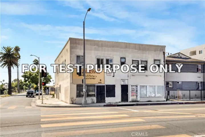 Demo/Test Data 7675 S San Pedro Street, Los Angeles, CA 90003