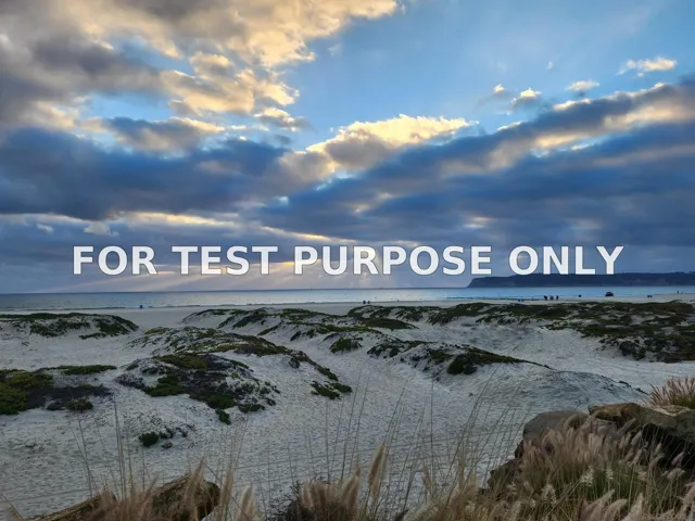 Demo/Test Data 1730 Avenida Del Mundo Unit 402, Coronado, CA 92118