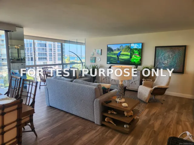 Demo/Test Data 1730 Avenida Del Mundo Unit 402, Coronado, CA 92118