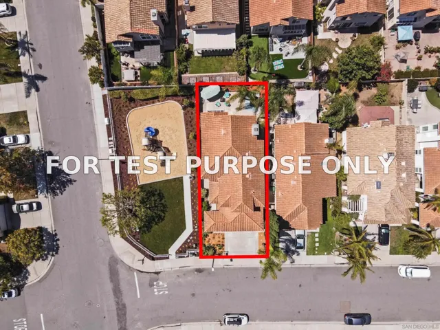 Demo/Test Data 1593 Avenida Guillermo, Oceanside, CA 92056