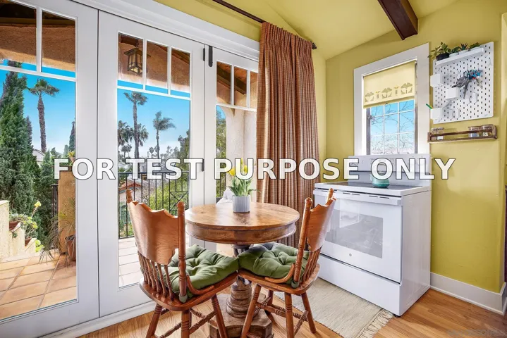 Demo/Test Data 4621 Alabama, San Diego, CA 92116