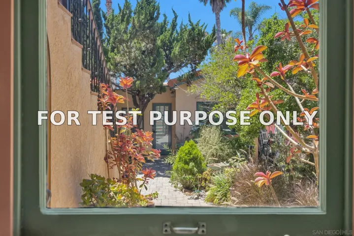 Demo/Test Data 4621 Alabama, San Diego, CA 92116