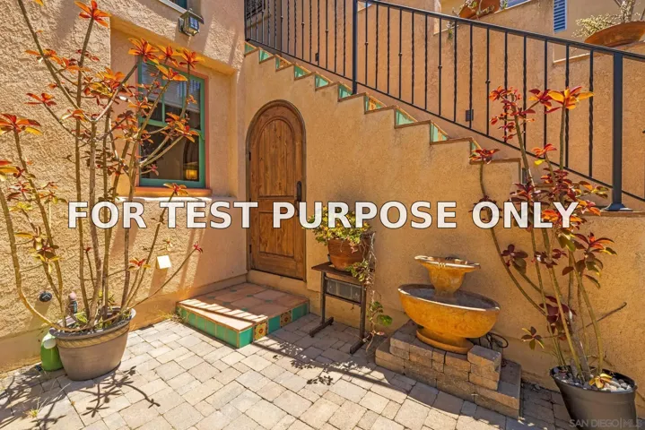 Demo/Test Data 4621 Alabama, San Diego, CA 92116