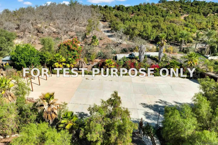 Demo/Test Data 30015 Ridge Creek Rd, Valley Center, CA 92082