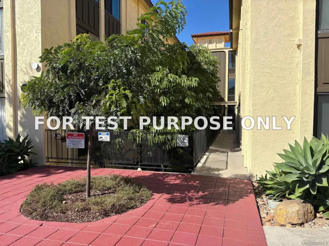 Demo/Test Data 3796 Alabama St Unit A118, San Diego, CA 92104