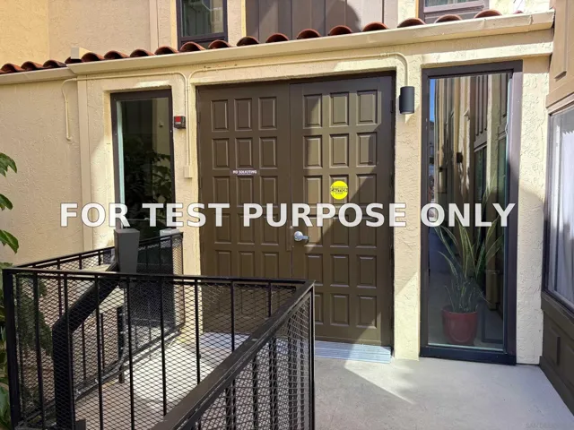 Demo/Test Data 3796 Alabama St Unit A118, San Diego, CA 92104