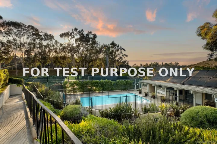 Demo/Test Data 6929 Park Mesa Way Unit 126, San Diego, CA 92111