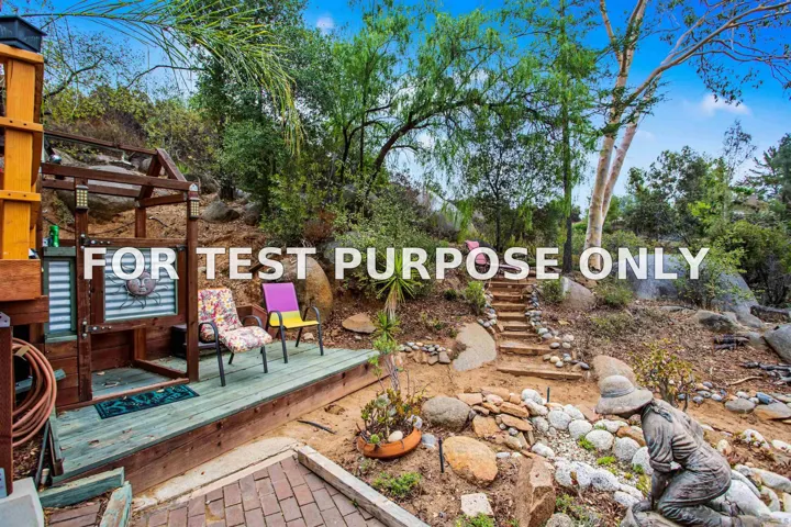 Demo/Test Data 2368 Palo Danzante, Alpine, CA 91901
