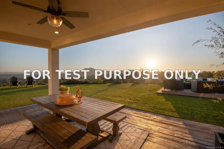 Demo/Test Data 14546 Highcrest Ct, Poway, CA 92064